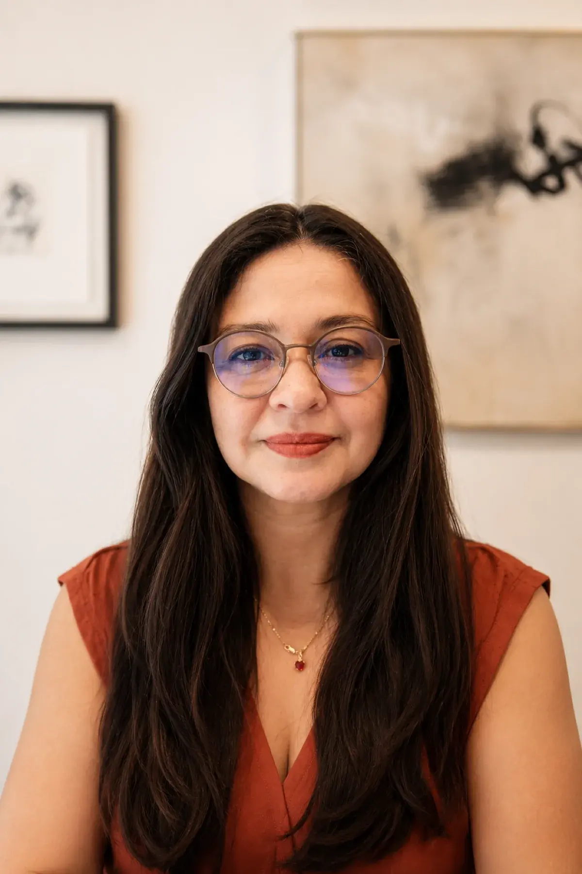 Retrato de Verónica Madrigal